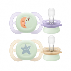 Philips Avent Soother Ultra Start Night time 0-2M (SCF075/07)