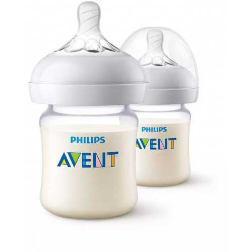 Philips Avent Natural PA Baby Bottle 125ML PK2 (SCF472/27)