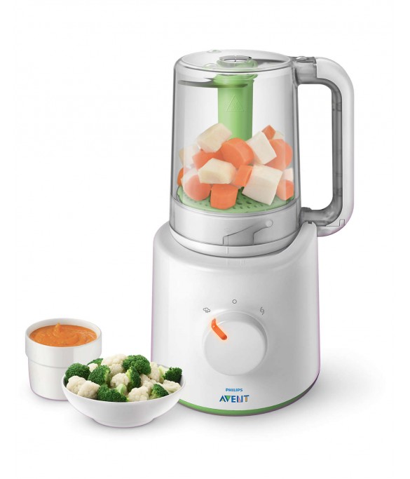 Philips AVENT Baby Food Steamer & Blender 220 watt (SCF870/20)