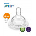 Philips AVENT Silicone Teat 6m+ Thick Feed PK2 (SCF636/27)