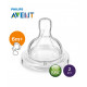 Philips AVENT Silicone Teat 6m+ Thick Feed PK2 (SCF636/27)