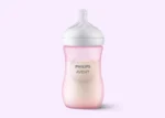 Philips Avent Natural Response 260ml Baby bottle in pastel pink (SCY903/11)