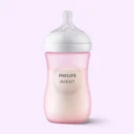 Philips Avent Natural Response 260ml Baby bottle in pastel pink (SCY903/11)