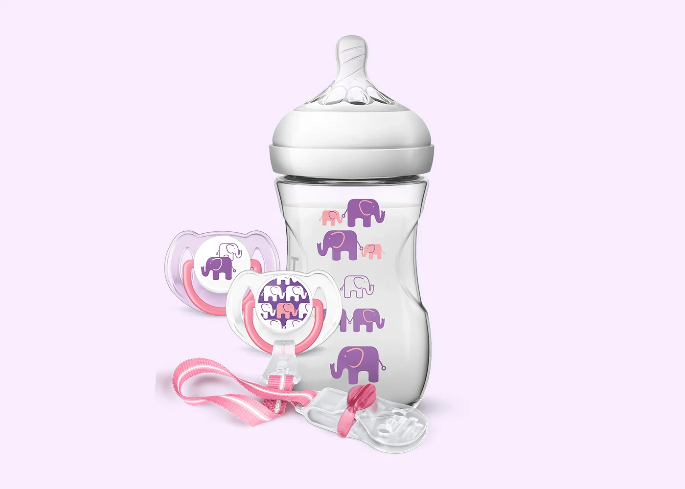 SCD628-13 Natural 260ml Elephant Design Gift Set (SCD628/13) - Image 1