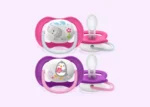 Soother Ortho 6-18M (SCF080/08) Girl Elep/Peng