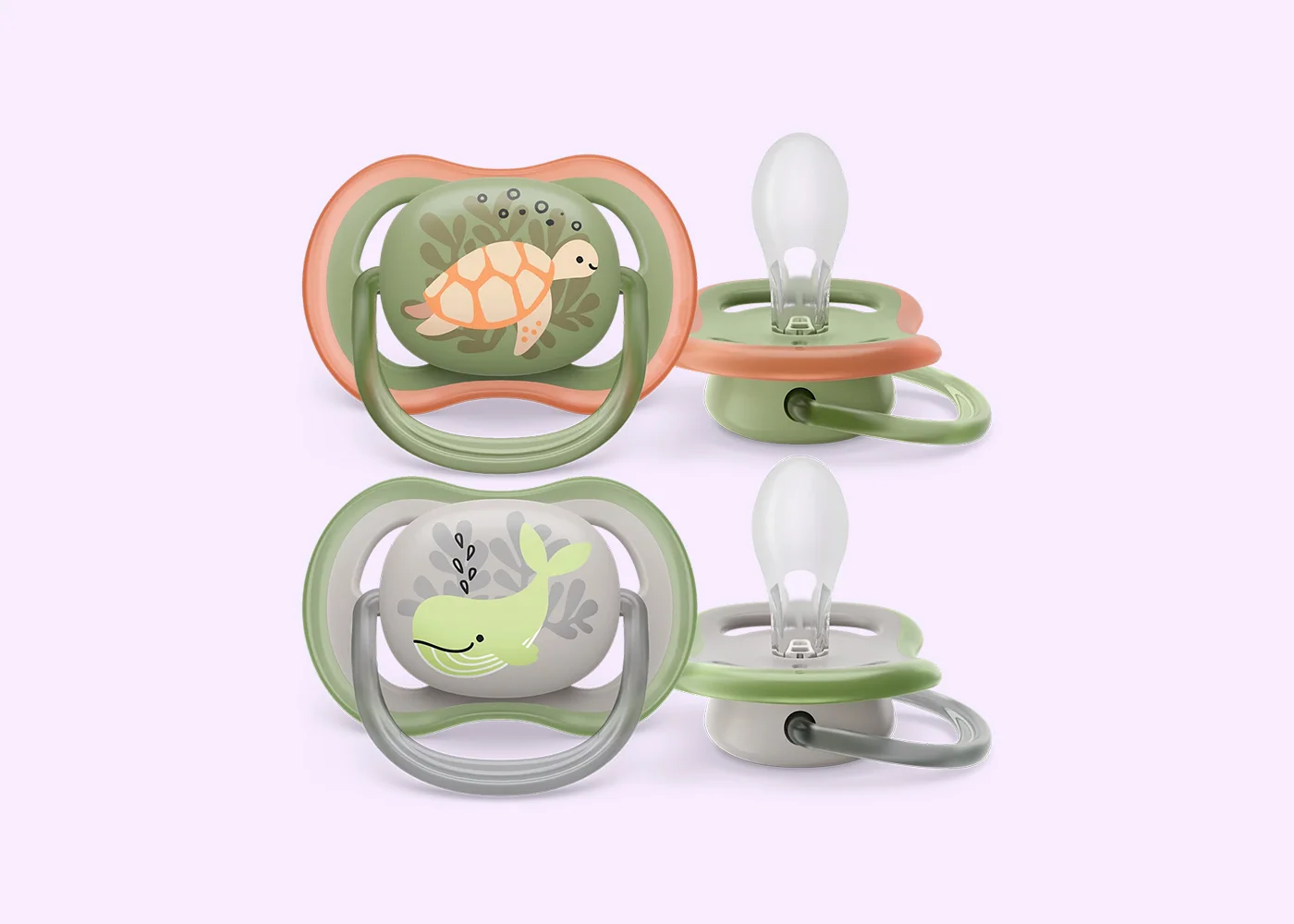SCF085-60-(1) SOOTHER AIR 6-18M BOY TURT/WHALE (SCF085/60) - Image 1
