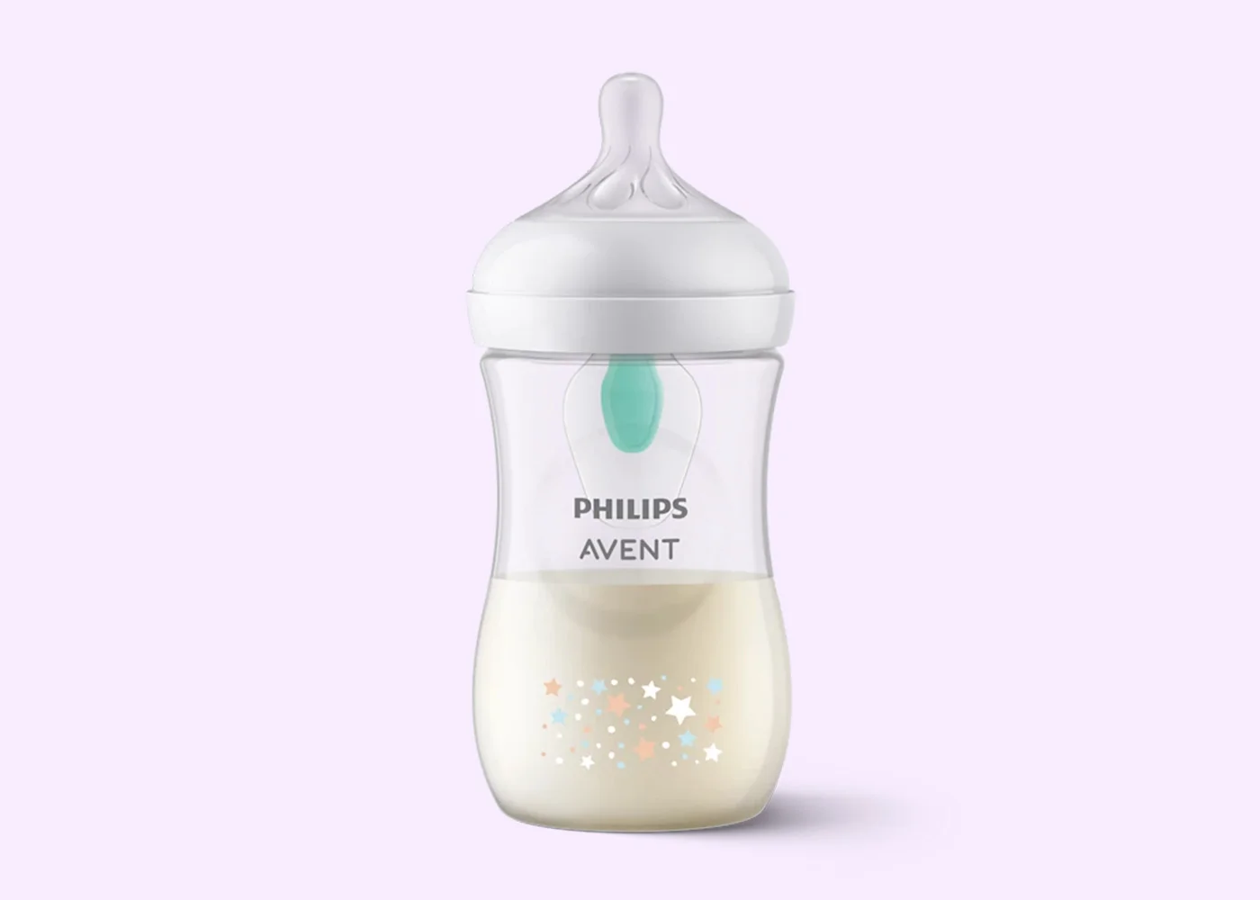 SCY673-82-(1) Natural Bottle 260ml PK1 (SCY673/82) with Airfree vent - Image 1
