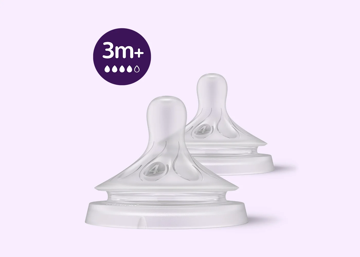 SCY964-02 Philips Avent Natural Response Nipple (SCY964/02) - Image 1