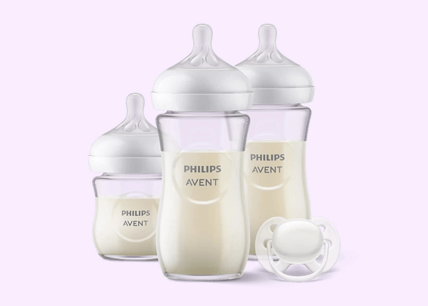 SCD878-11-(1) Natural Newborn Glass Gift Set (SCD878/11) - Image 1