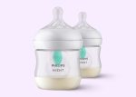 Natural Bottle 125ml PK2 (SCY670/02) with Airfree vent